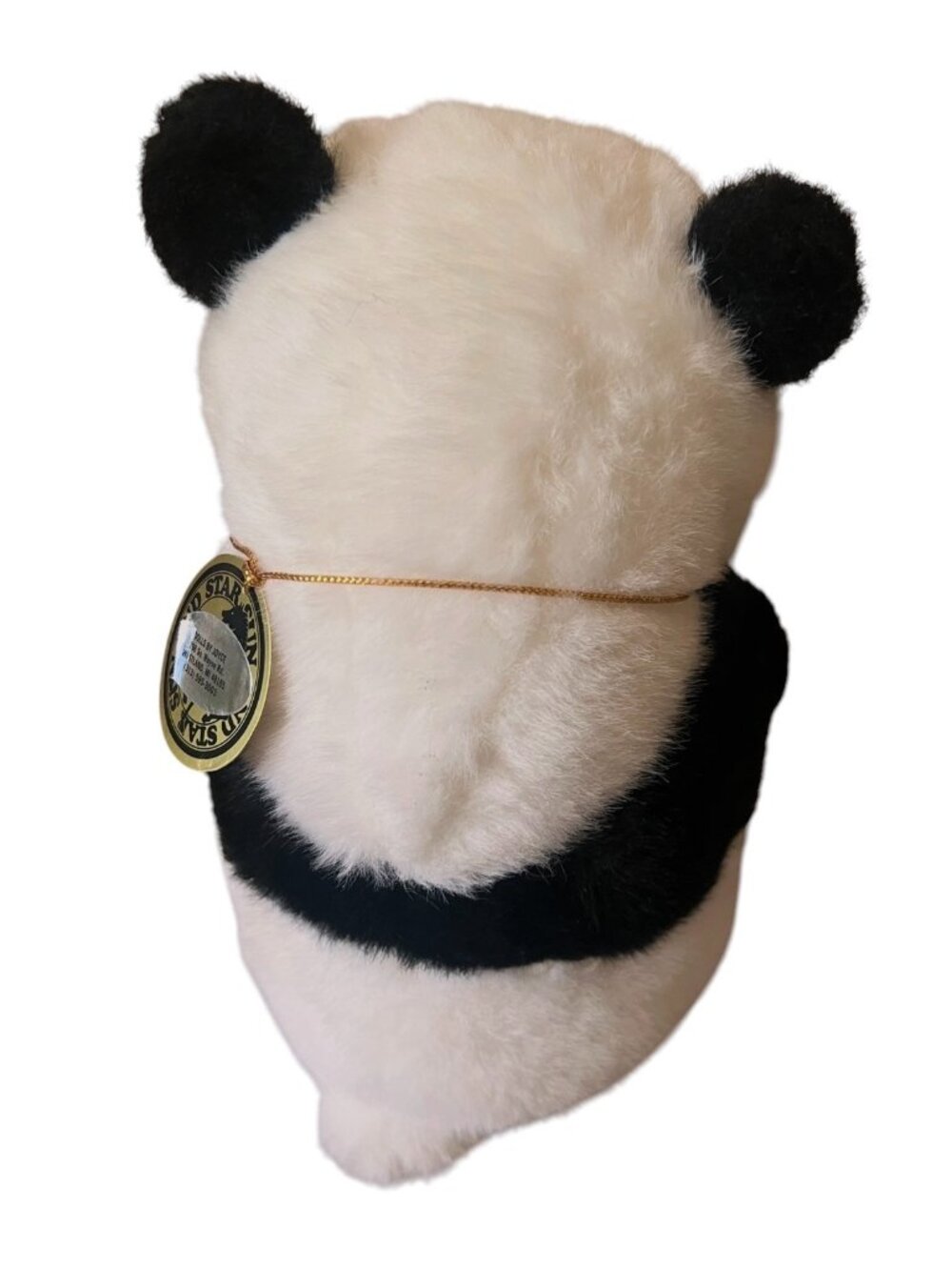 Sun And Star Co. Plush Panda Bear With Original Tag -1977 Collectible 11' Toy - Picture 4 of 10